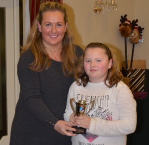 Rio McGonigle & Megan O'Sullivan Most improved rider awards 2013